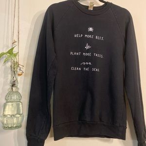 Help more bees plant more trees clean the seas